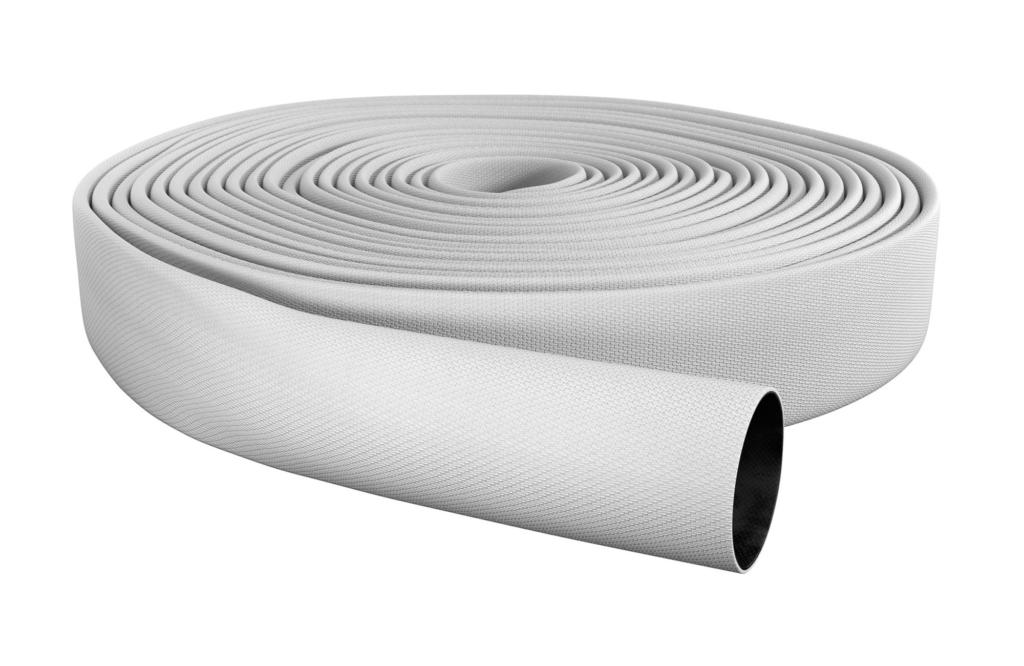 OSW Fire Fighting Hose Syntex WH white plain